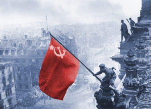 Красное знамя над рейхстагом